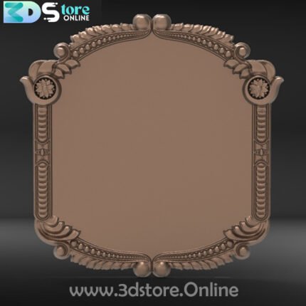 Elegant 3D Printable Photo Frame STL