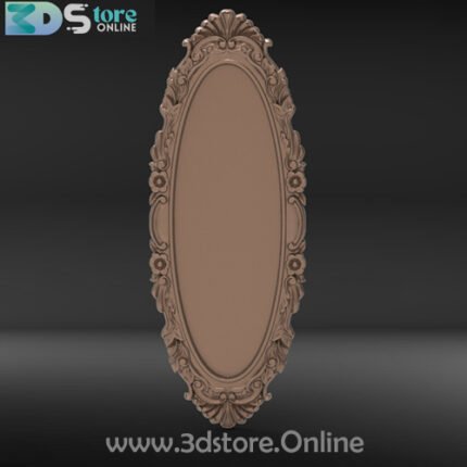 Modern 3D Frame STL File