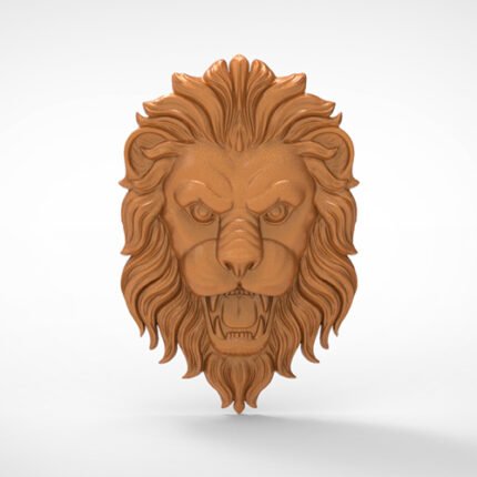 Lion Head 3D STL