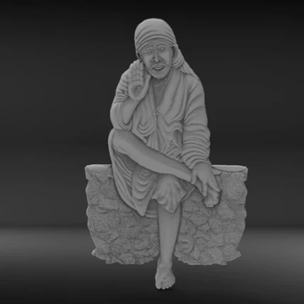 Sai Baba 3D model
