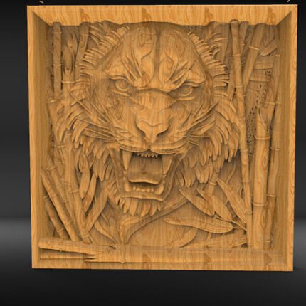Premium Tiger 3D Model for 3D Printing
