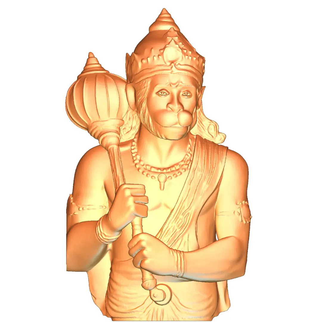 3d ram hanuman ji hd image